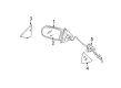 2004 Chevy Cavalier Side View Mirrors Diagram - 10362461
