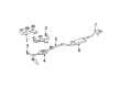 Chevy K3500 Catalytic Converter Diagram - 25312170