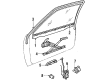 Chevy Sprint Window Regulator Diagram - 96053807