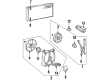 Chevy Fan Motor Diagram - 88890735