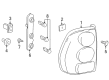 2004 Buick Rainier Tail Light Diagram - 15131580
