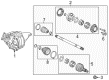Cadillac CV Boot Diagram - 19206244
