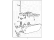 Chevy Silverado 1500 Fog Light Diagram - 19433556