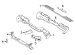 Chevy Silverado 2500 HD Bumper Diagram - 12335660