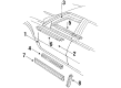 1985 Oldsmobile 98 Door Moldings Diagram - 20586403