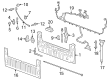 Chevy Tailgate Handle Diagram - 85116689