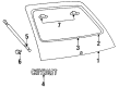Chevy Trunk Lock Cylinder Diagram - 12398675