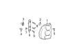 2006 Chevy Trailblazer Back Up Light Diagram - 15131578