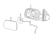 2007 Chevy HHR Side View Mirrors Diagram - 25848554