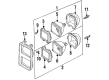 Oldsmobile Calais Headlight Diagram - 15194307