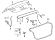 Chevy Cruze Weather Strip Diagram - 94563606