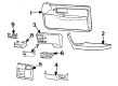 1988 Pontiac Grand Am Car Speakers Diagram - 16042092
