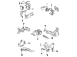 Chevy Engine Mount Bracket Diagram - 22587202