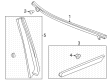 2022 GMC Hummer EV Pickup Door Moldings Diagram - 85579601