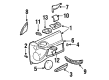 Pontiac Door Armrest Diagram - 16650403