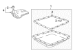 GMC Automatic Transmission Filter Diagram - 24225323