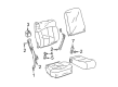 2005 Chevy Silverado 2500 HD Seat Belt Diagram - 88956018