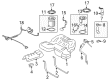 Cadillac Fuel Pump Diagram - 13594053