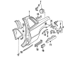 Pontiac Fuel Door Hinge Diagram - 10128170