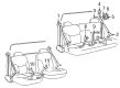 1996 Chevy K1500 Seat Belt Diagram - 12384304