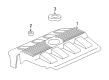 Cadillac Emblem Diagram - 17101635