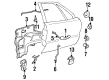 Buick LeSabre Door Handle Diagram - 25628825