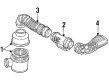 Pontiac Firebird Air Filter Box Diagram - 25098232