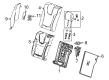 2022 Buick Encore GX Seat Cushion Pad Diagram - 42594294
