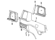 Cadillac DeVille Emblem Diagram - 25636864