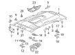 2006 Chevy Trailblazer Door Handle Diagram - 15269142