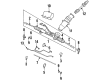 Buick Steering Column Seal Diagram - 25635177