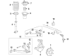 Chevy Shock and Strut Boot Diagram - 84168572