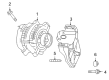 Chevy Monte Carlo Alternator Bracket Diagram - 12569738