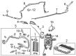 Chevy Automatic Transmission Oil Cooler Line Diagram - 84518997