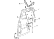 Chevy C20 Suburban Door Lock Diagram - 15705214