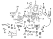 2014 Buick Enclave Seat Cushion Pad Diagram - 15899652