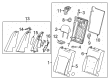 2014 Chevy Impala Seat Cushion Pad Diagram - 22855862