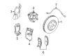 2007 Cadillac SRX Brake Pad Diagram - 89047758