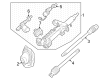 Cadillac Steering Column Diagram - 86528971