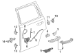 Chevy Door Latch Cable Diagram - 23140716