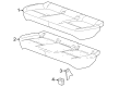 2022 Buick Encore GX Seat Cushion Pad Diagram - 42763064