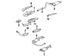 Oldsmobile Achieva Muffler Diagram - 22583046