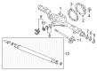 GMC Differential Bearing Diagram - 09414917