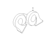 Cadillac Horn Diagram - 25856297