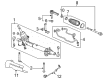 Buick LaCrosse Rack And Pinion Diagram - 19330580