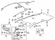Buick Encore GX Door Handle Diagram - 22766959