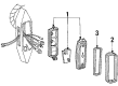 Cadillac DeVille Back Up Light Diagram - 5974959