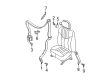 2005 Pontiac Grand Am Seat Belt Diagram - 88950477