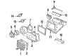 1998 Buick Skylark Blend Door Actuator Diagram - 1996838