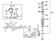 Cadillac CTS Control Arm Diagram - 20804093